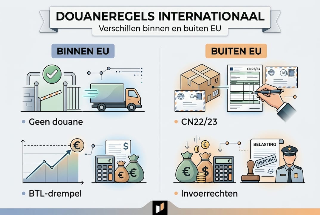 Overzicht: douaneregels voor reizen binnen en buiten de EU