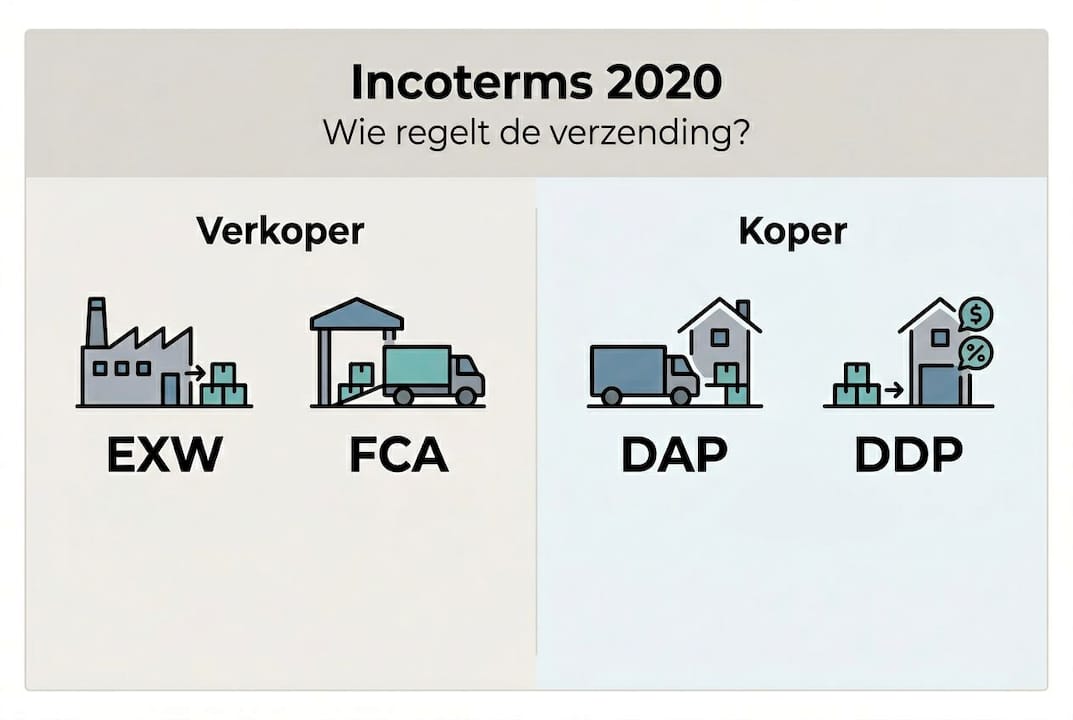 Handige infographic: alle Incoterms 2020 in één oogopslag