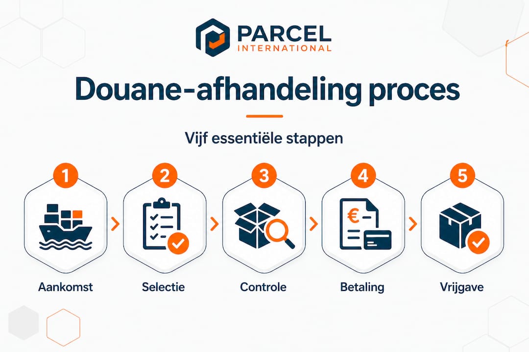 Overzicht: Het douaneproces in 5 duidelijke stappen