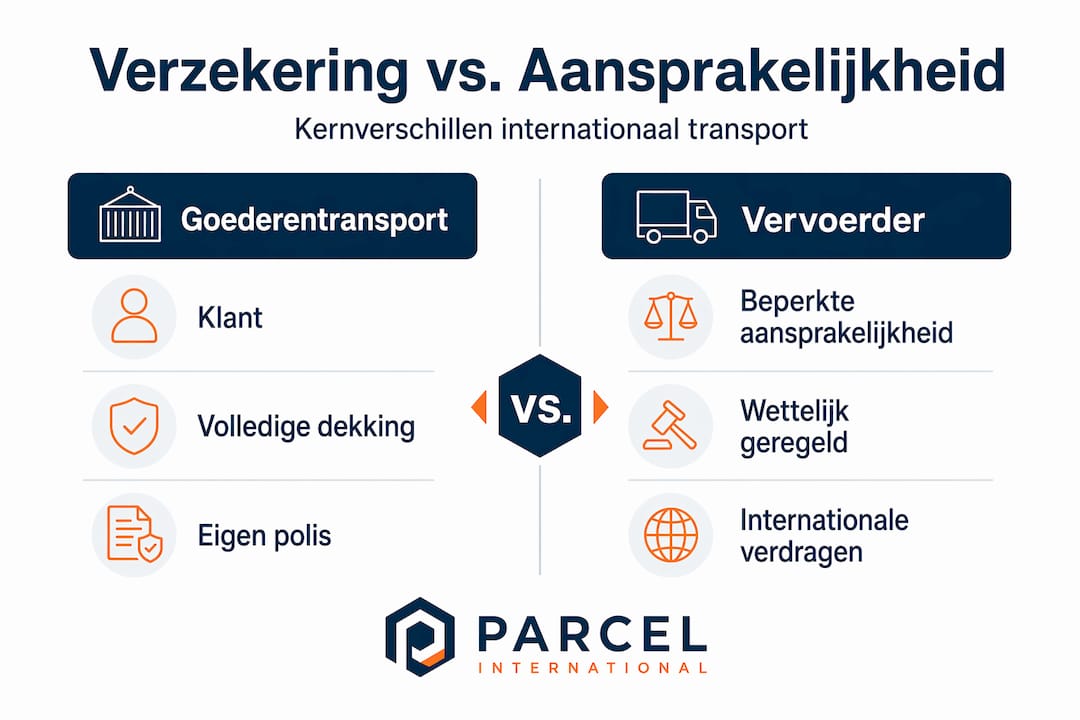 Infographic: Belangrijkste verschillen tussen een verzekering en aansprakelijkheid