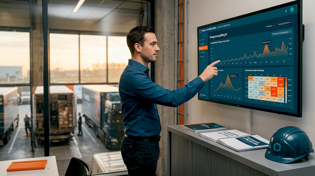 Magazijnspecialist beoordeelt AI-voorspellingen
