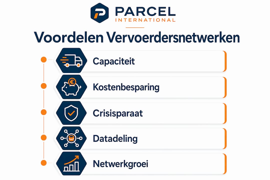 Infographic: De voordelen van een sterk netwerk van vervoerders voor ondernemingen
