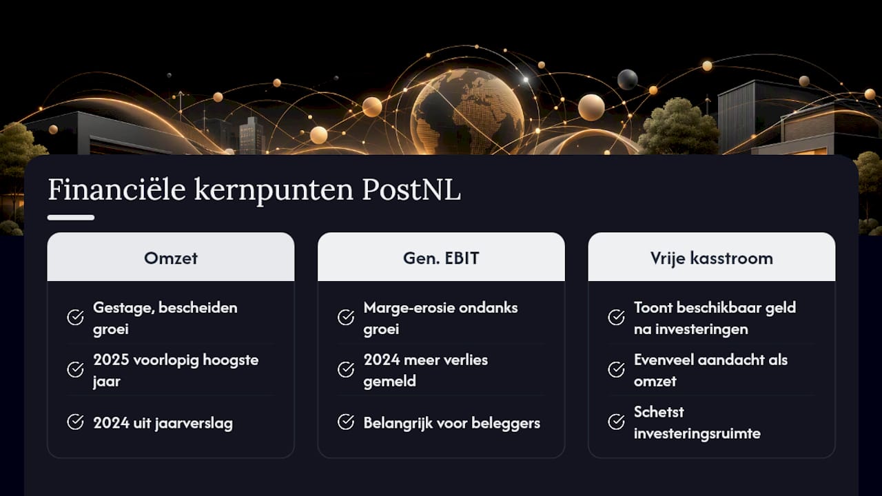 Omzet PostNL in cijfers: de laatste jaren op een rij — overview diagram
