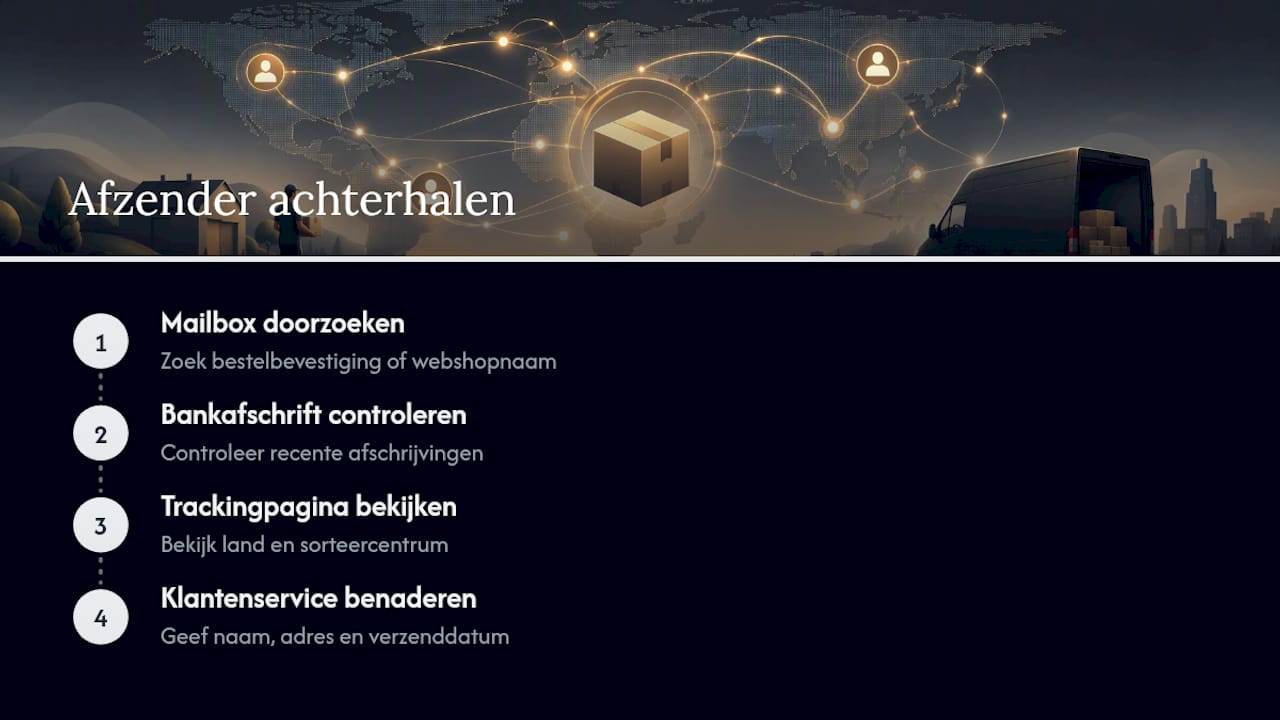 Vier manieren om een onbekende afzender te achterhalen