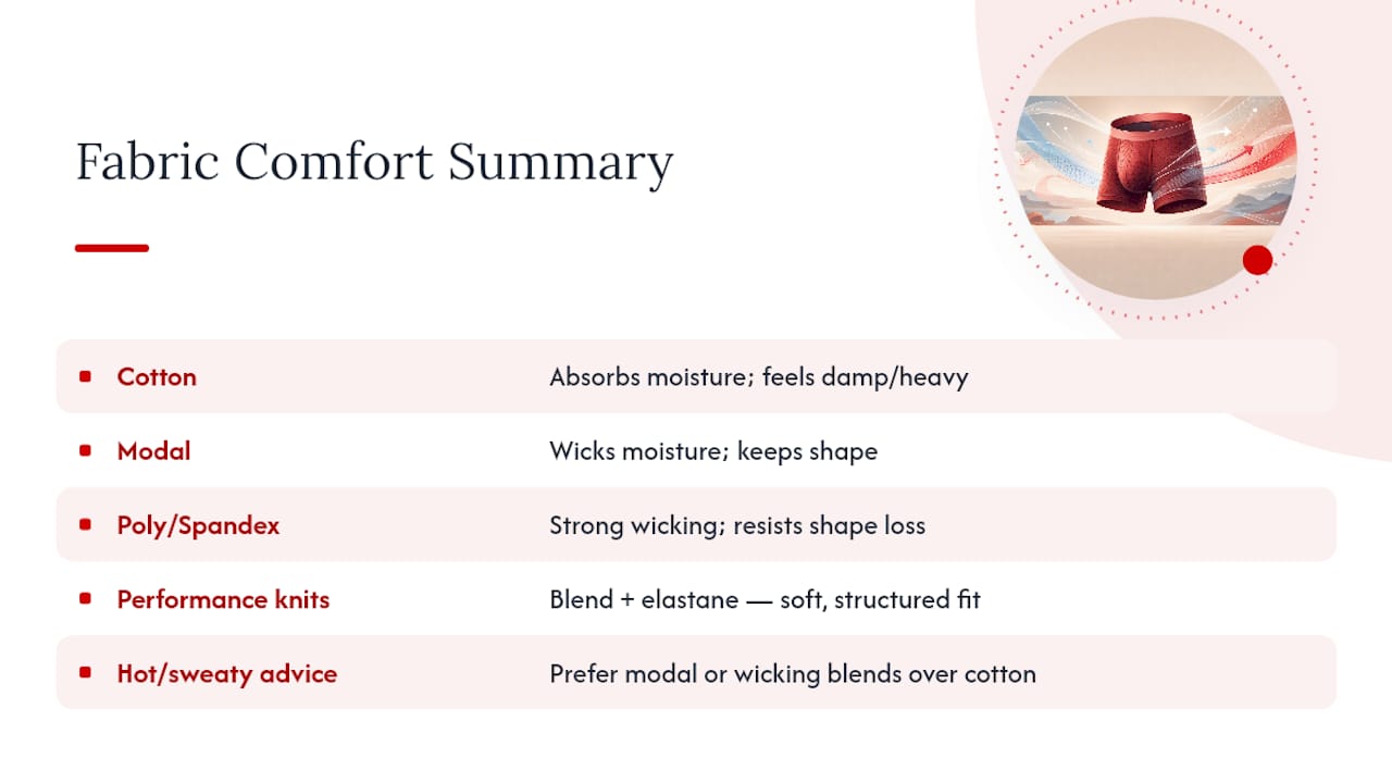 Which Fabric Actually Keeps You Comfortable? — overview diagram
