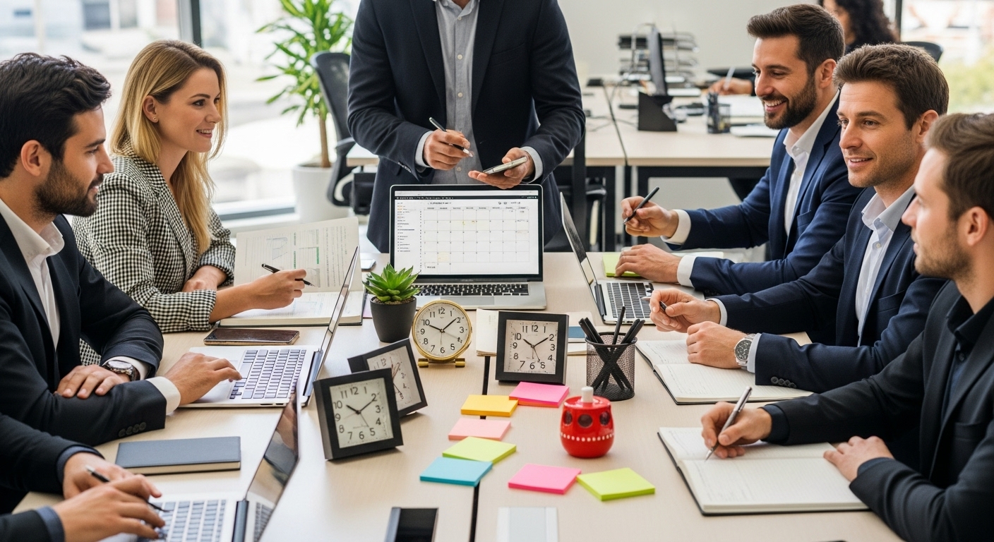 time management, productivity tools, teamwork
