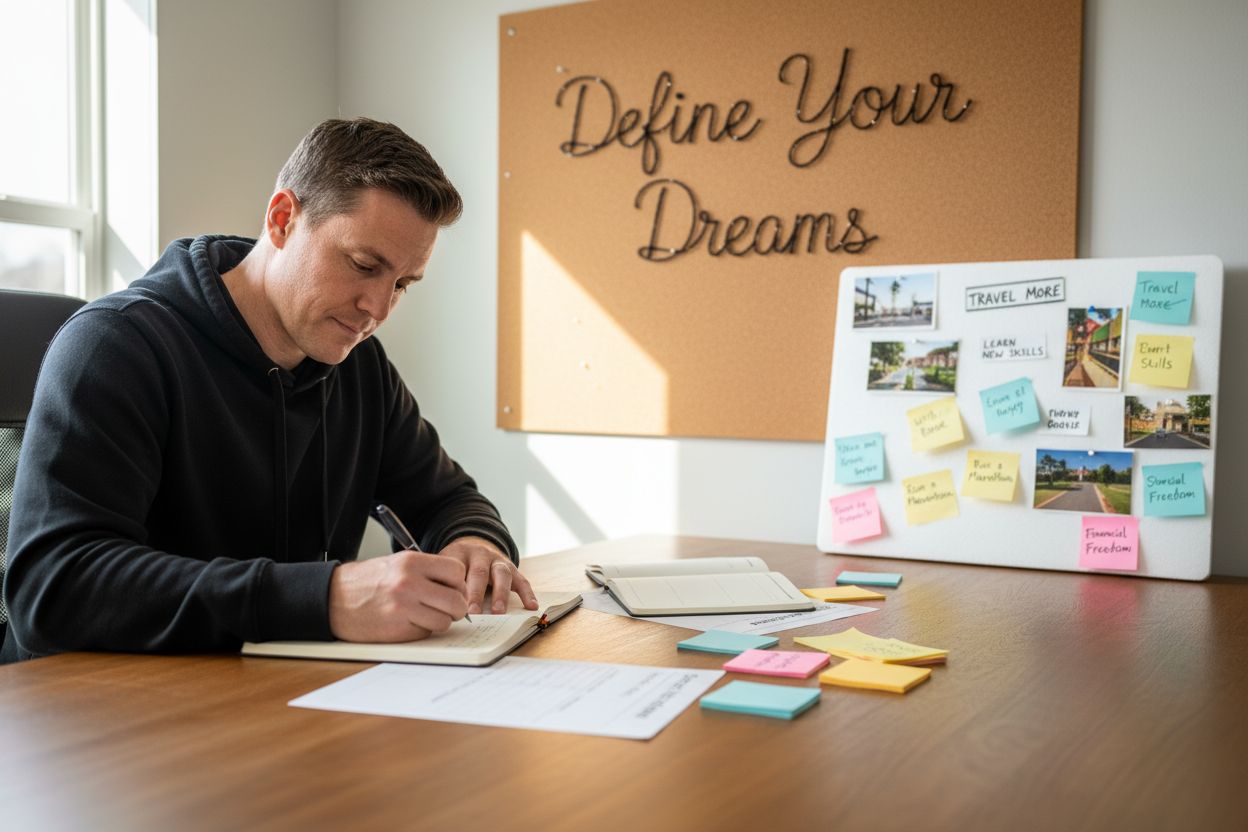 define your dreams goal setting