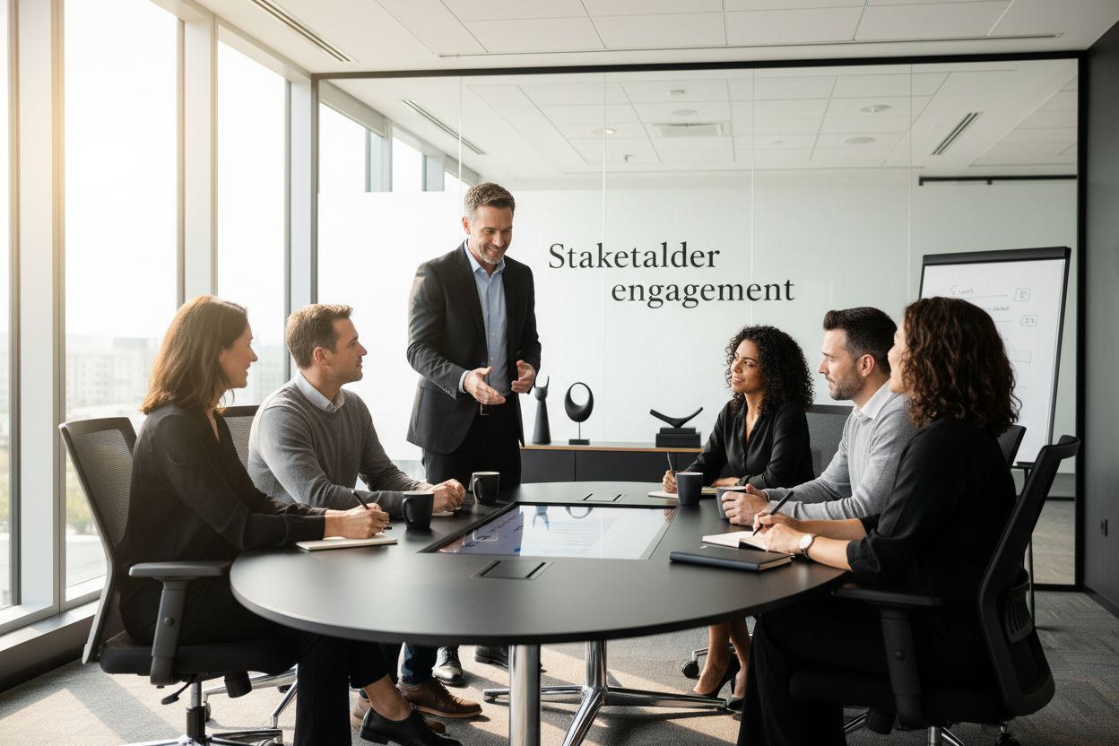stakeholder engagement team meeting