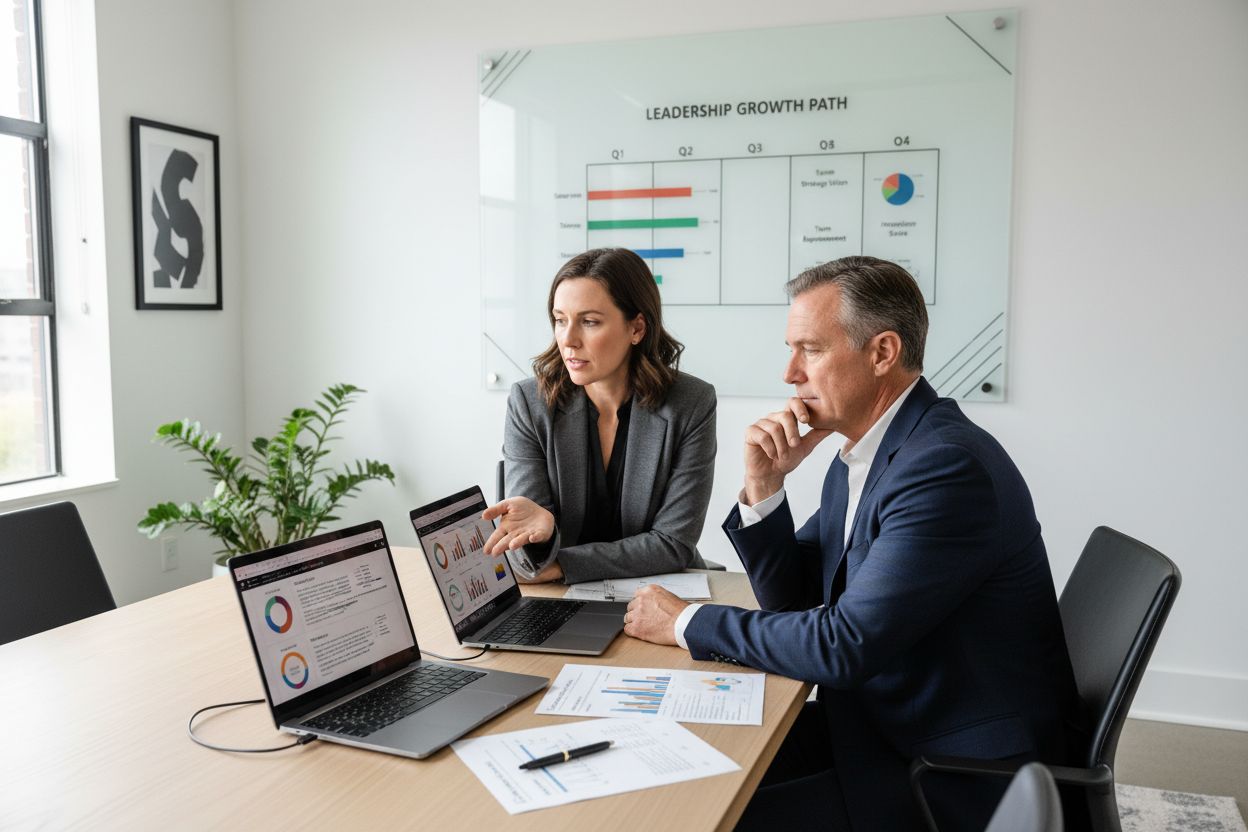 leadership coaching session