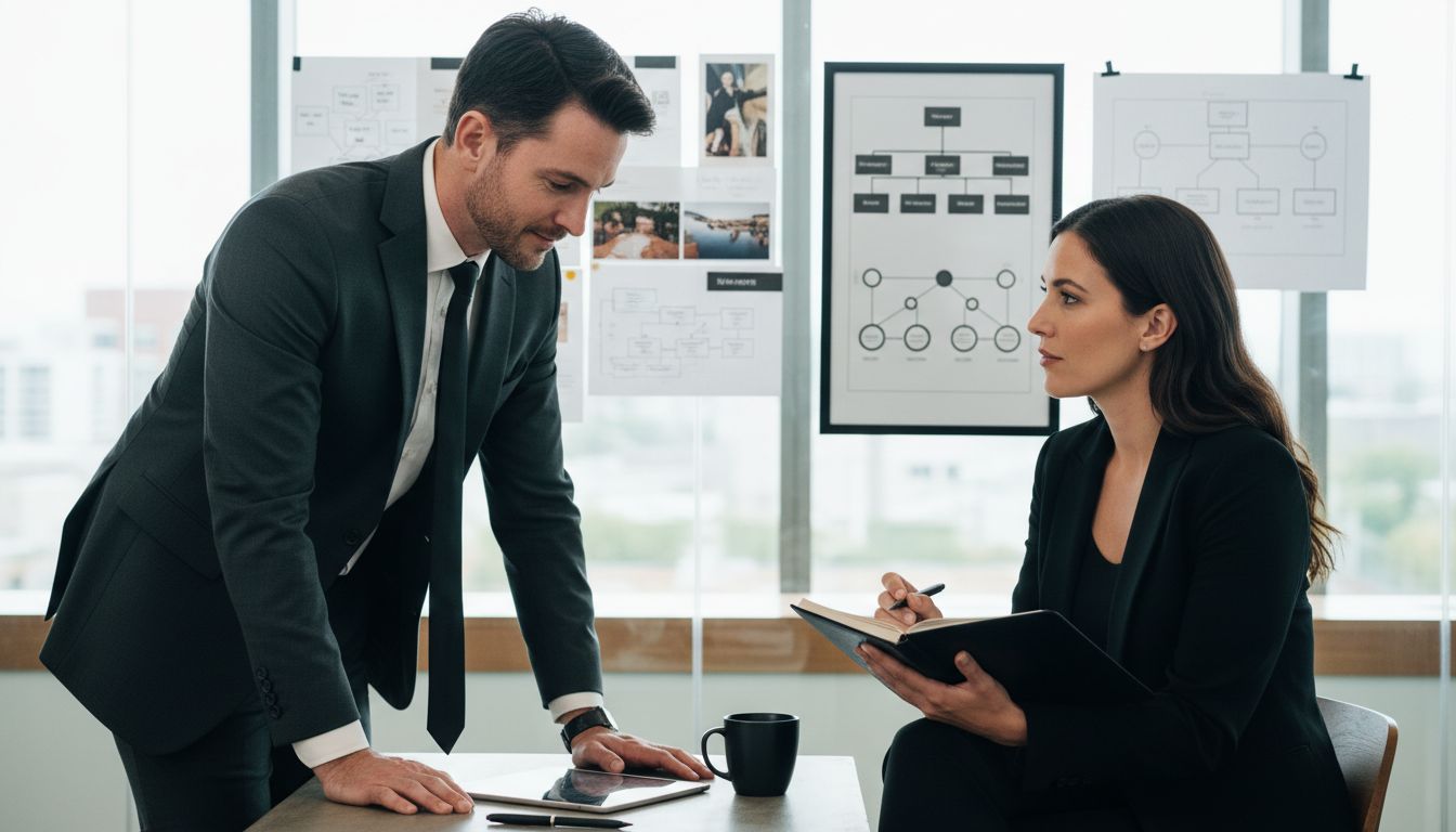 leadership coaching session