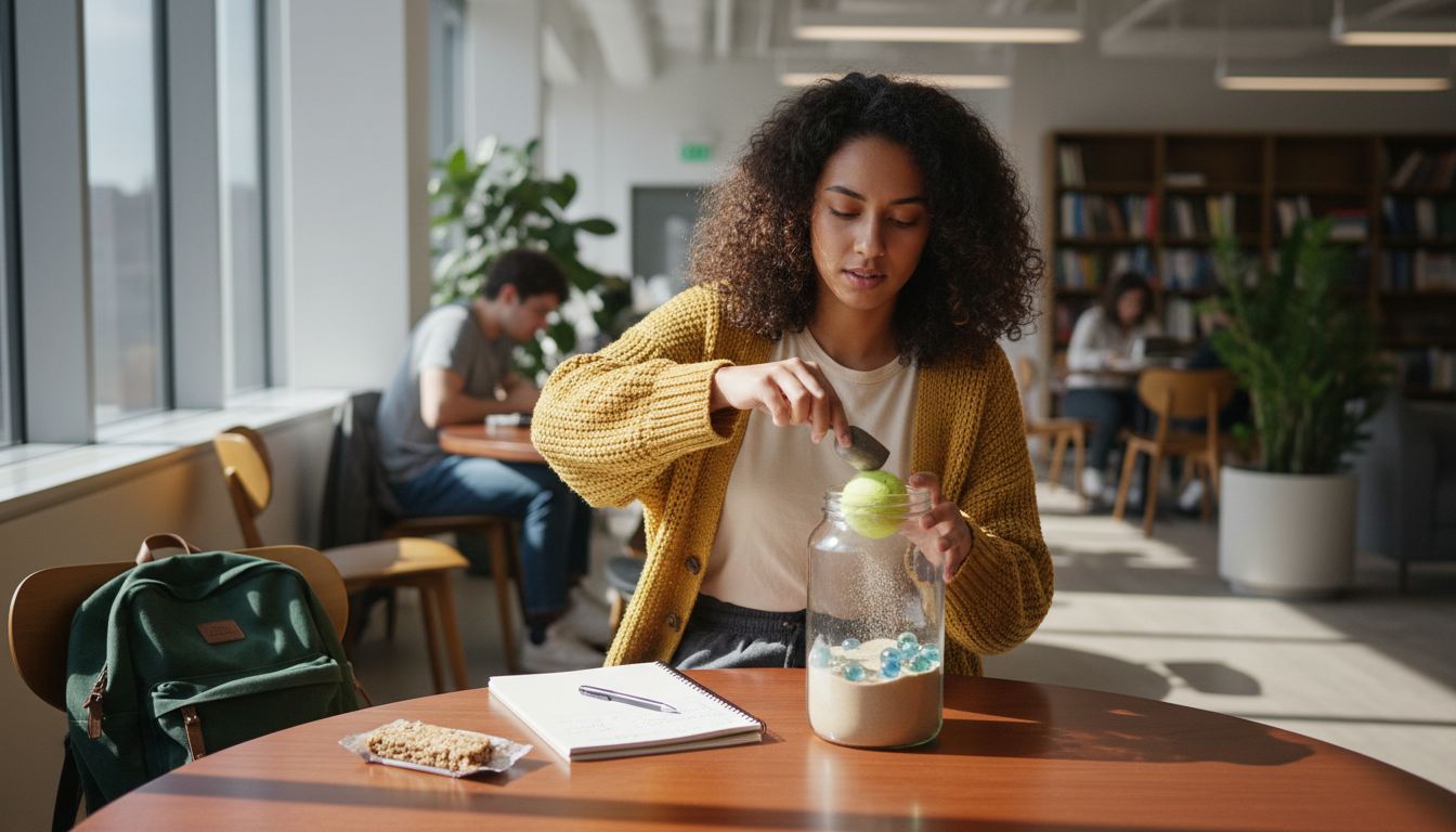 Demonstrating Pickle Jar Theory at desk