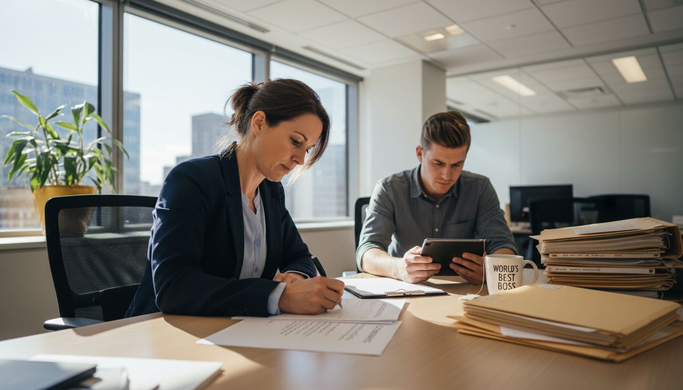 Supervisor and employee set coaching objectives