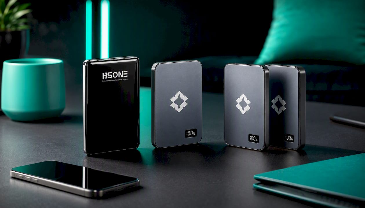 EVOQEN HSONE — MagSafe Powerbank in Hochglanz