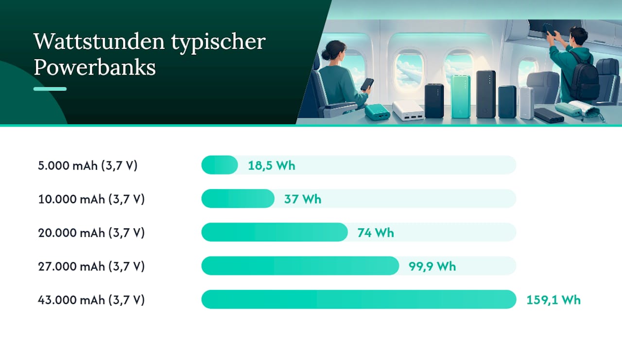 Powerbank Wattstunden berechnen: So ordnest du deine mAh-Angabe ein — overview diagram