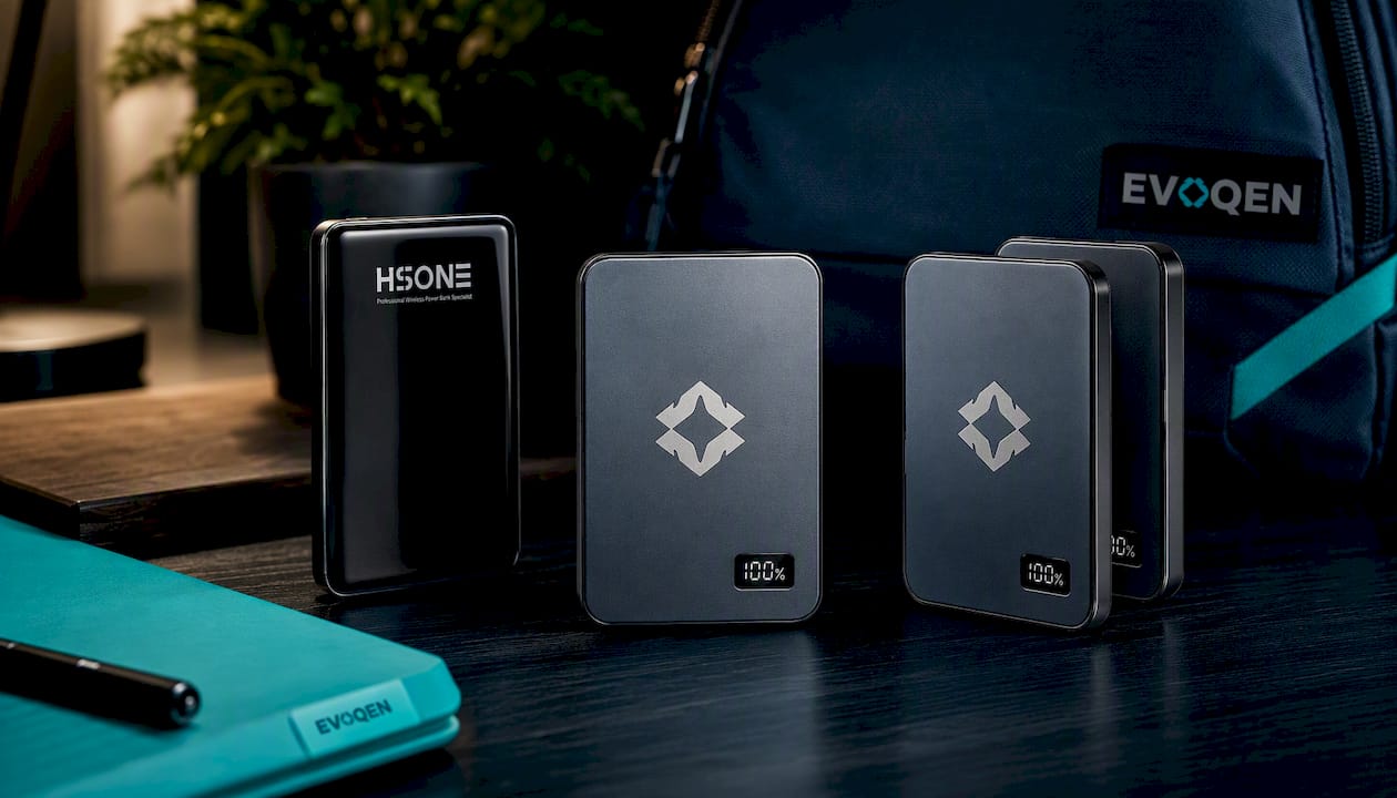 EVOQEN HSONE — MagSafe Powerbank in Hochglanz