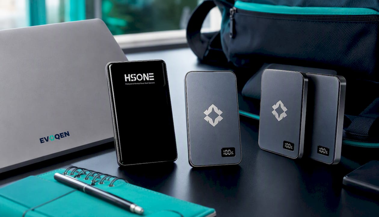 EVOQEN HSONE — MagSafe Powerbank in Hochglanz
