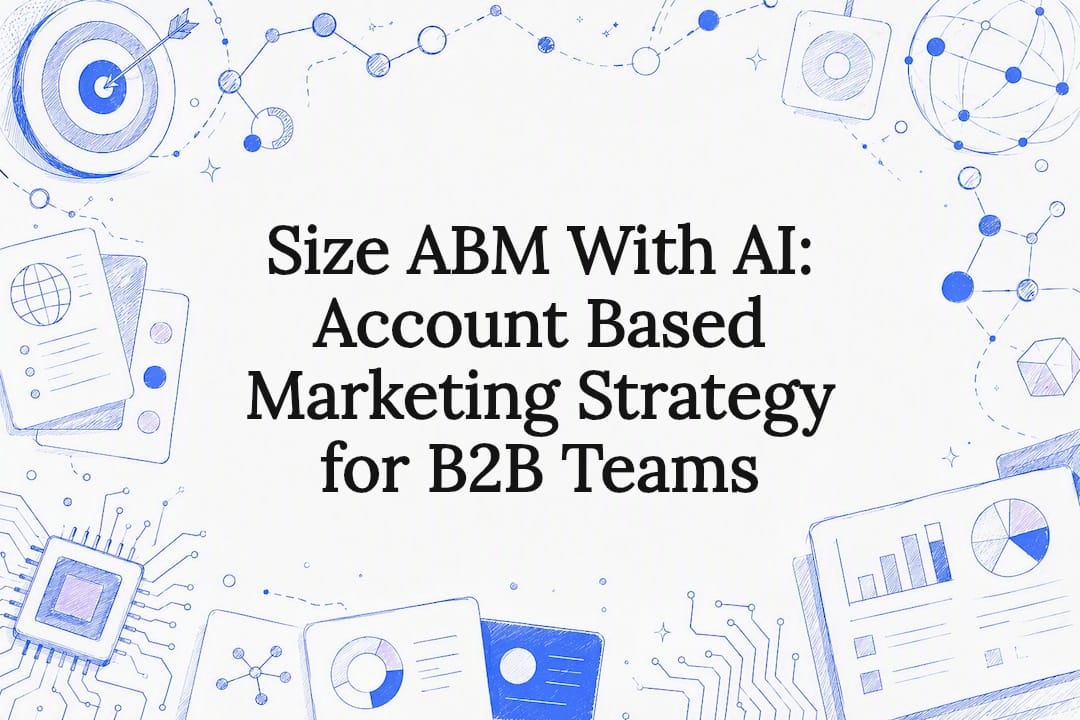 Decorative ABM AI title card illustration