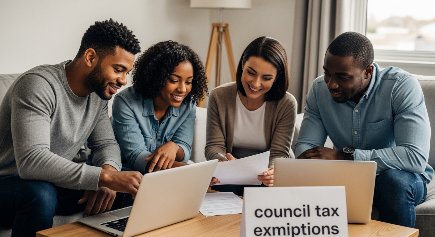 Understanding What is HMO Council Tax for Tenants and Landlords 2 council tax exemptions living room