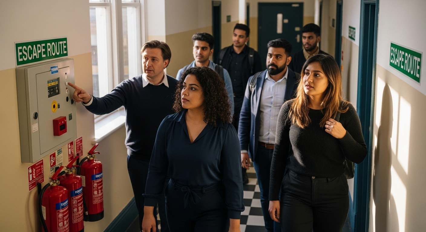 escape route fire safety