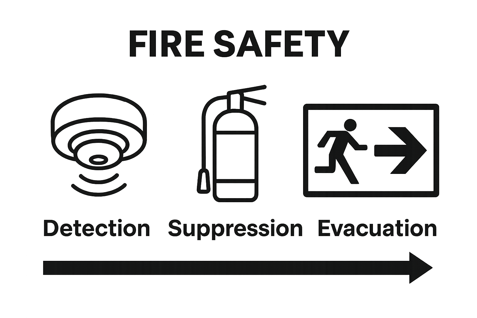 Infographic compares key HMO fire safety equipment types