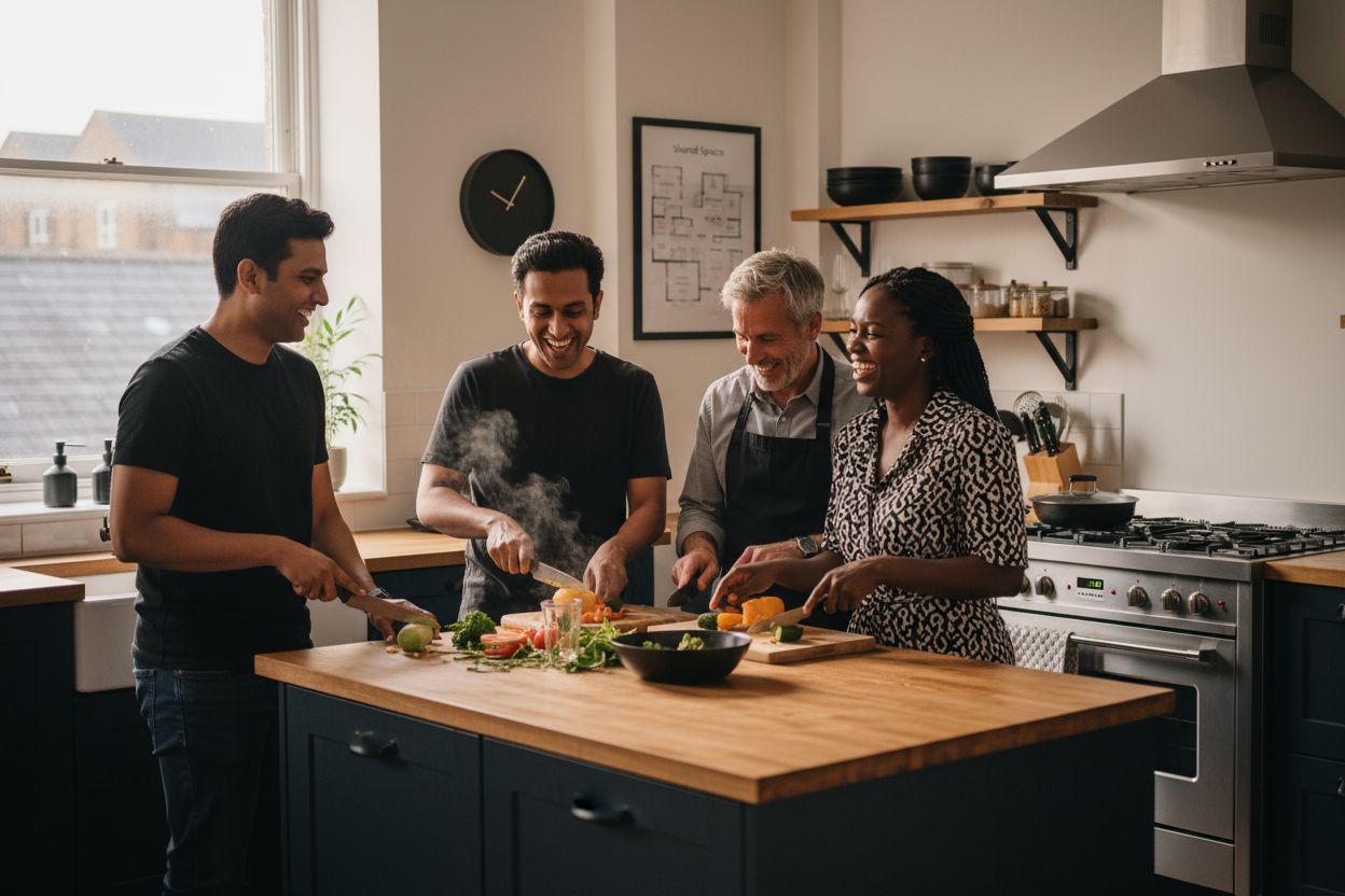 shared HMO kitchen communal