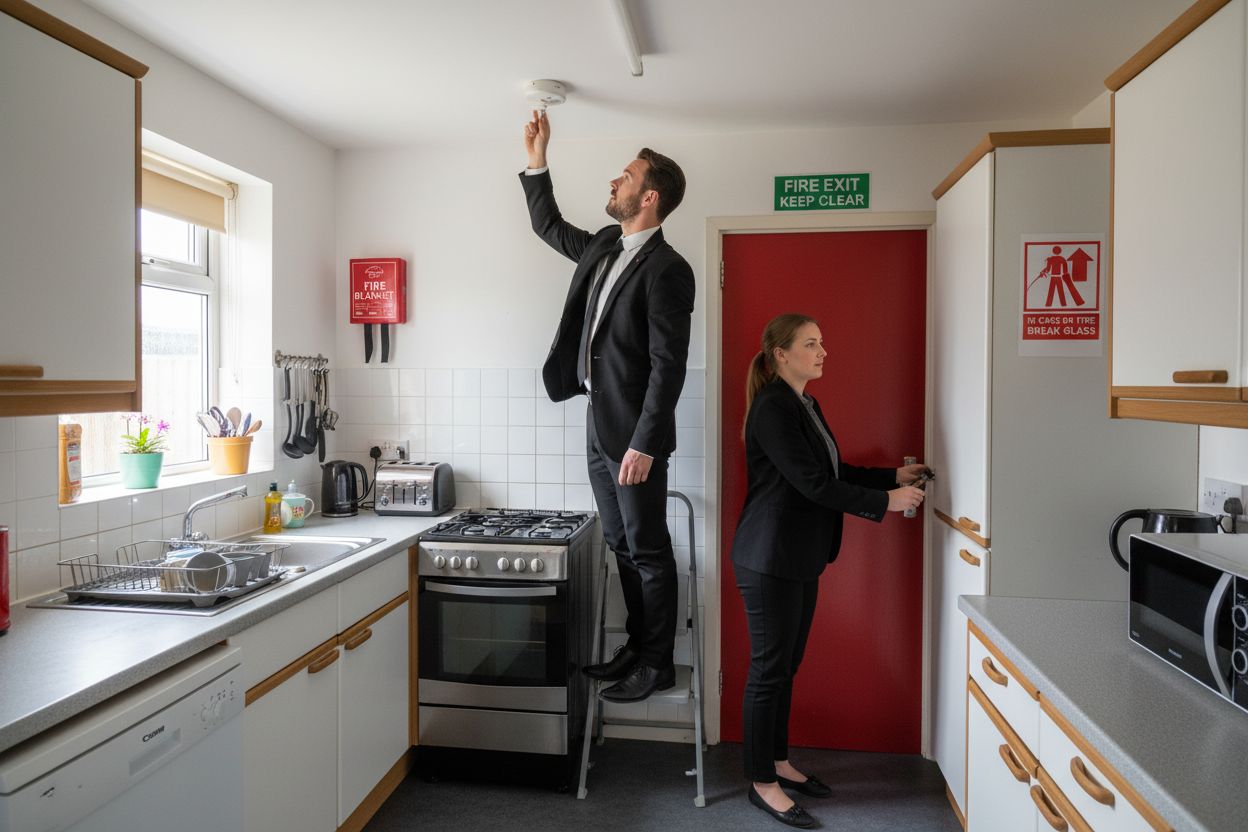 HMO kitchen fire equipment