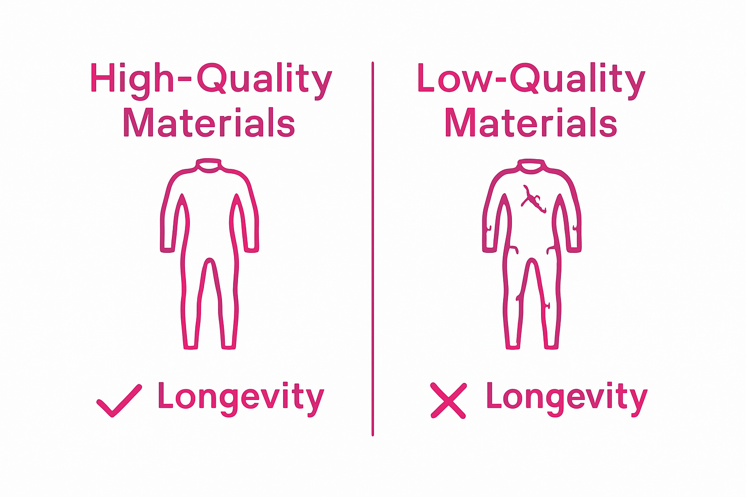 Comparison of high vs. low quality wetsuit materials and their impact on longevity