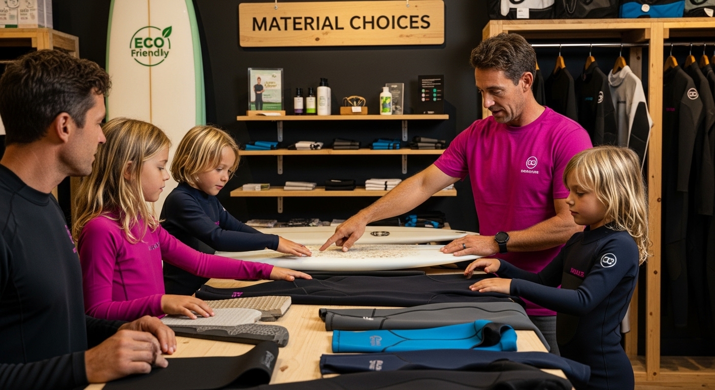 surfboard wetsuit eco materials