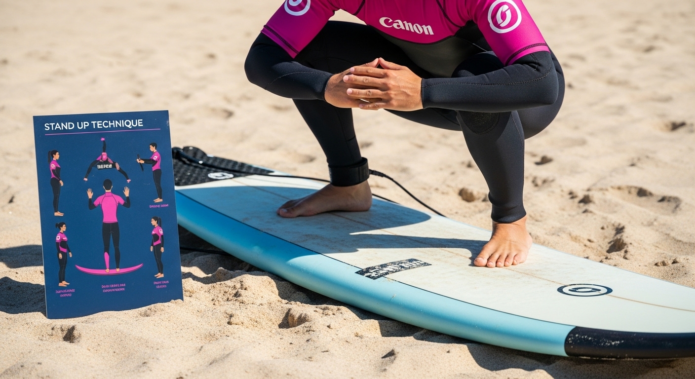surfboard stand up pop-up