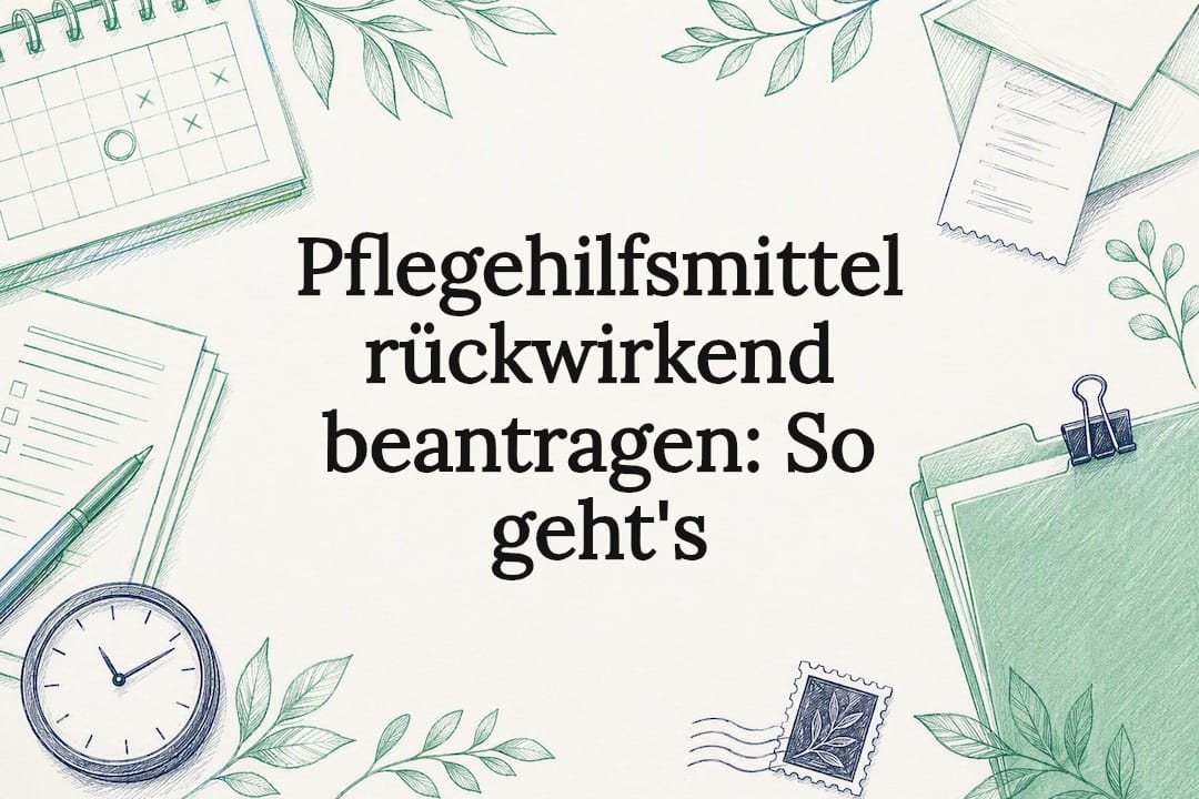 Dekorative Illustration zur rückwirkenden Erstattung