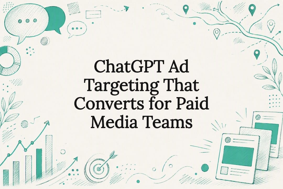 Decorative ChatGPT ad targeting title card