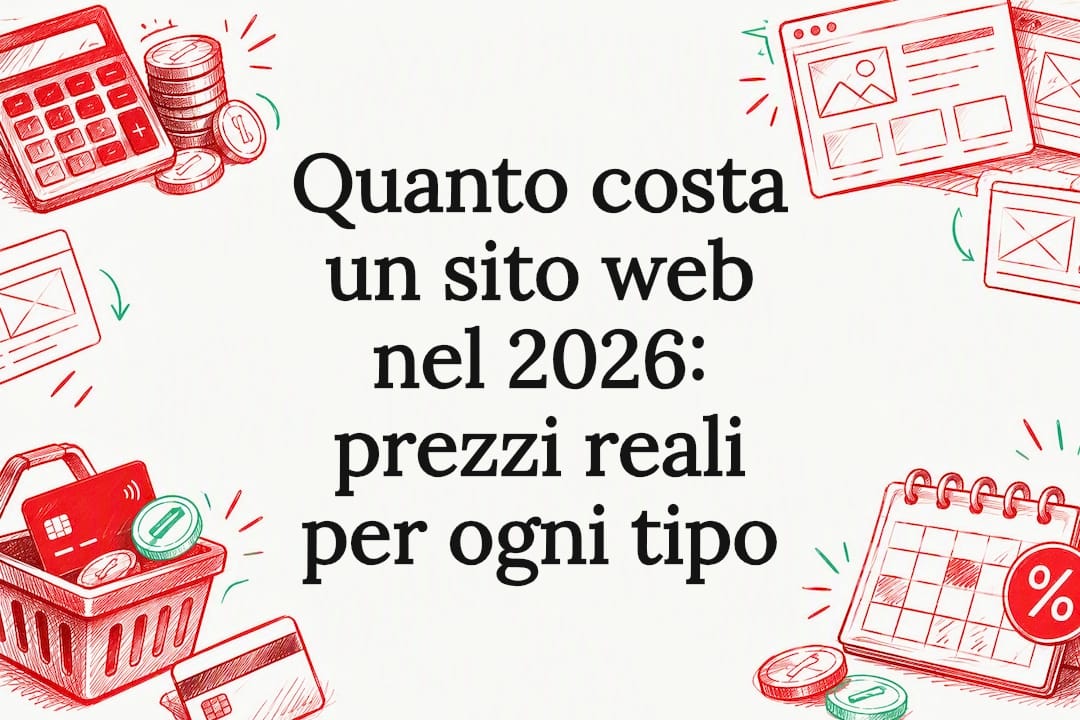 Quanto costa un sito web nel 2026: prezzi reali per ogni tipo