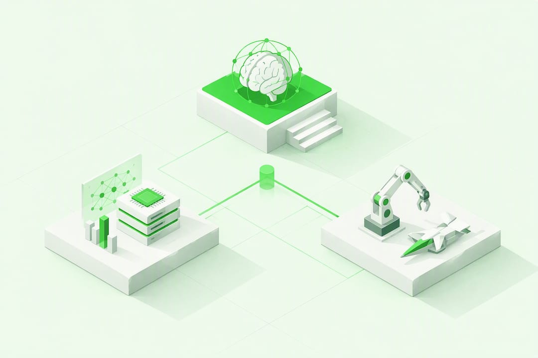 Geometric pathways linking AI robotics and neurotechnology