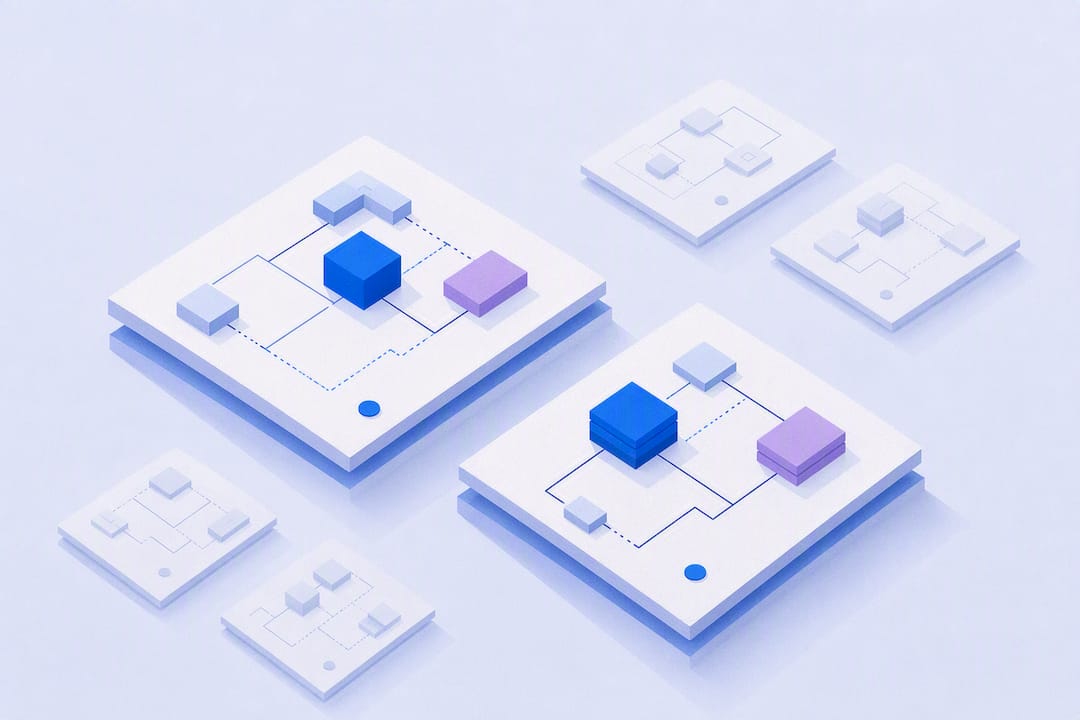 Two focused architecture diagram planes