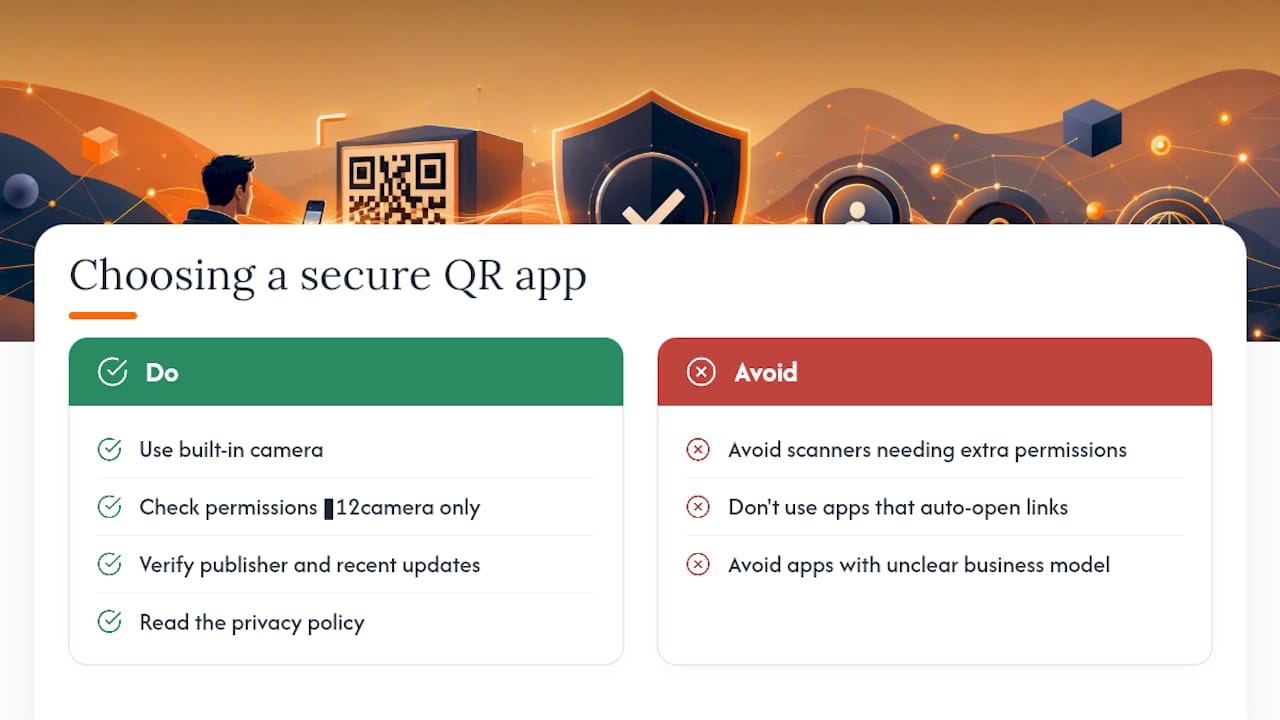 Key checks for choosing a QR scanner