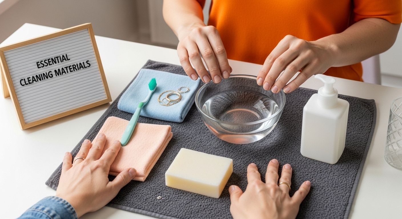handmade jewelry cleaning supplies