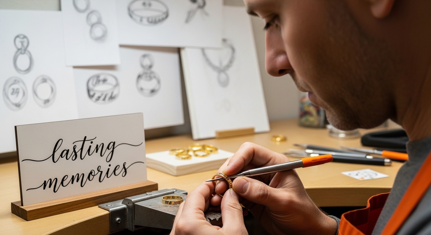 custom jewelry engraving