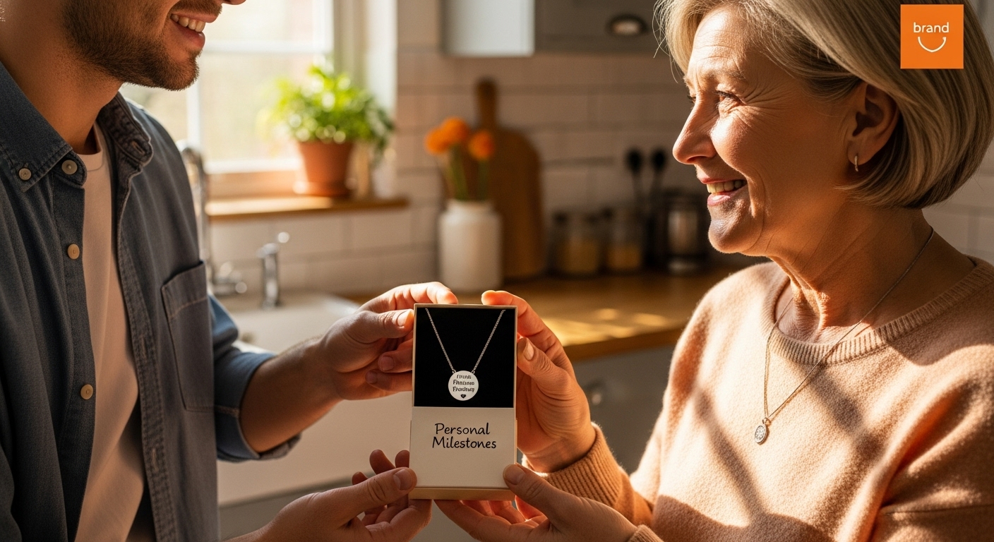 engraved necklace family gift
