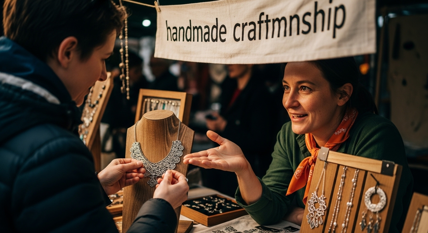 handmade jewelry market