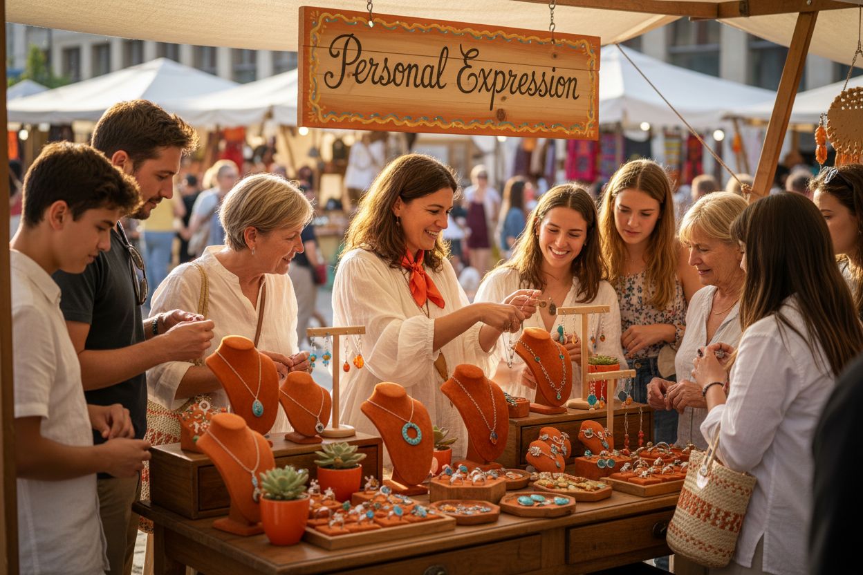 artisan jewelry market