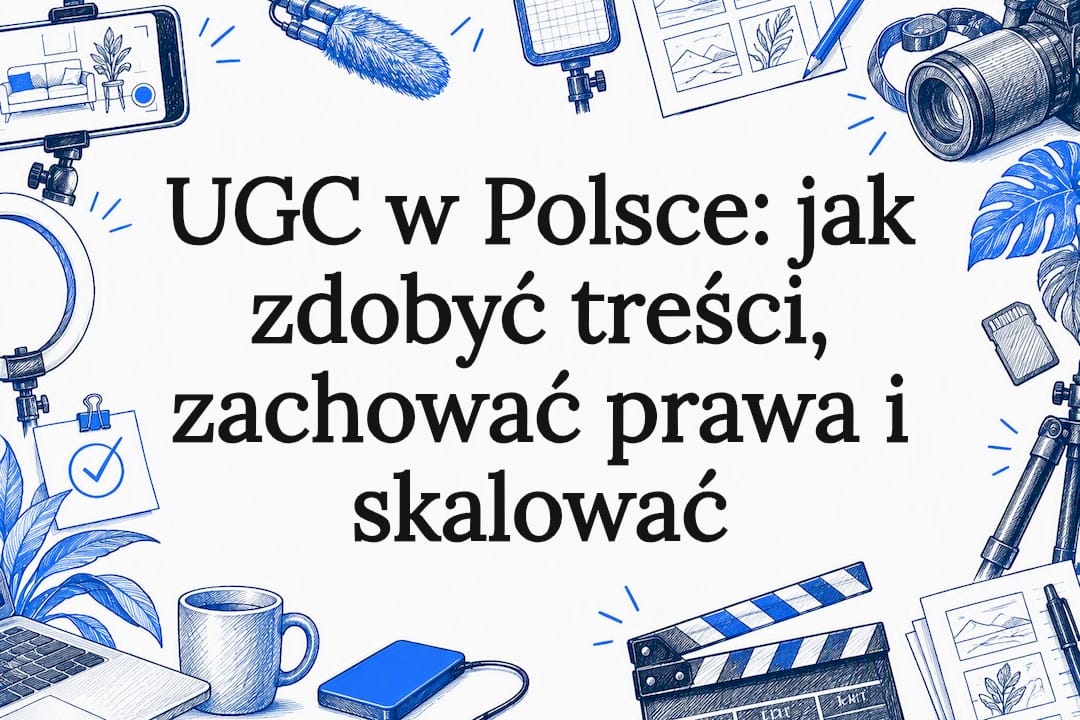 Przykładowa karta tytułowa z treściami UGC