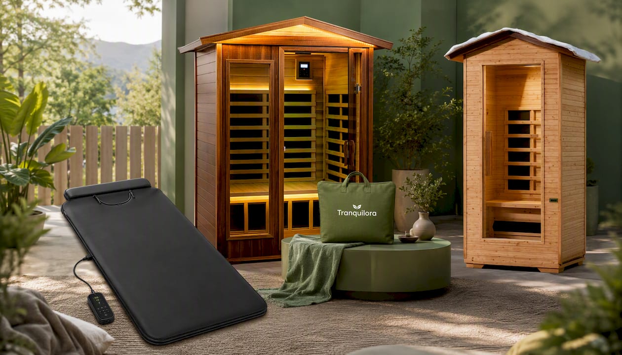 Premium Infrared Sauna Blanket for Home Detox & Muscle Recovery