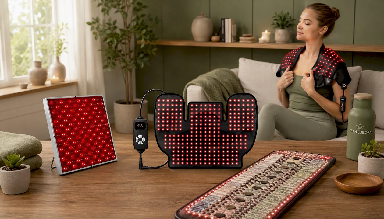 Premium Red & Infrared Light Therapy Shoulder Wrap