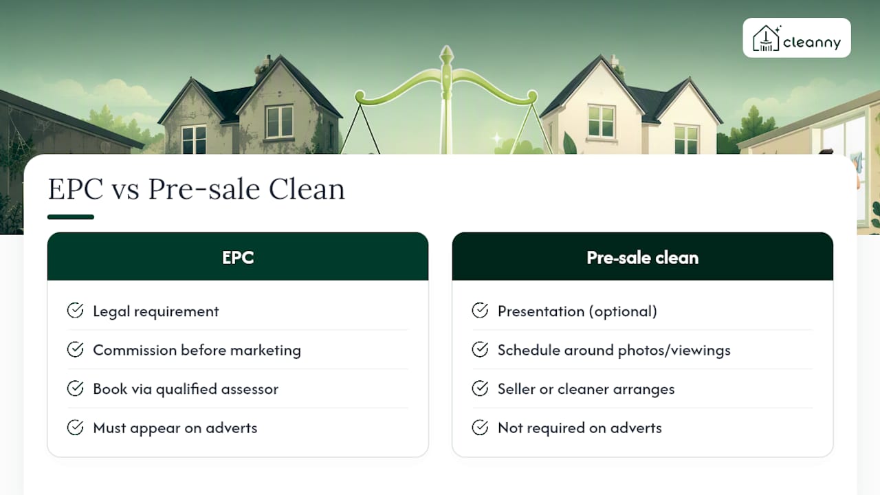 Do you need an EPC as well as a clean house? — overview diagram