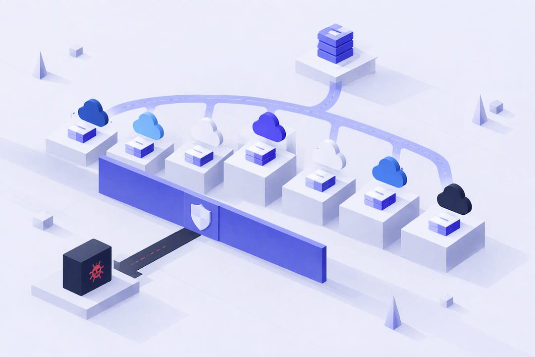 Immutable backup platforms across seven clouds