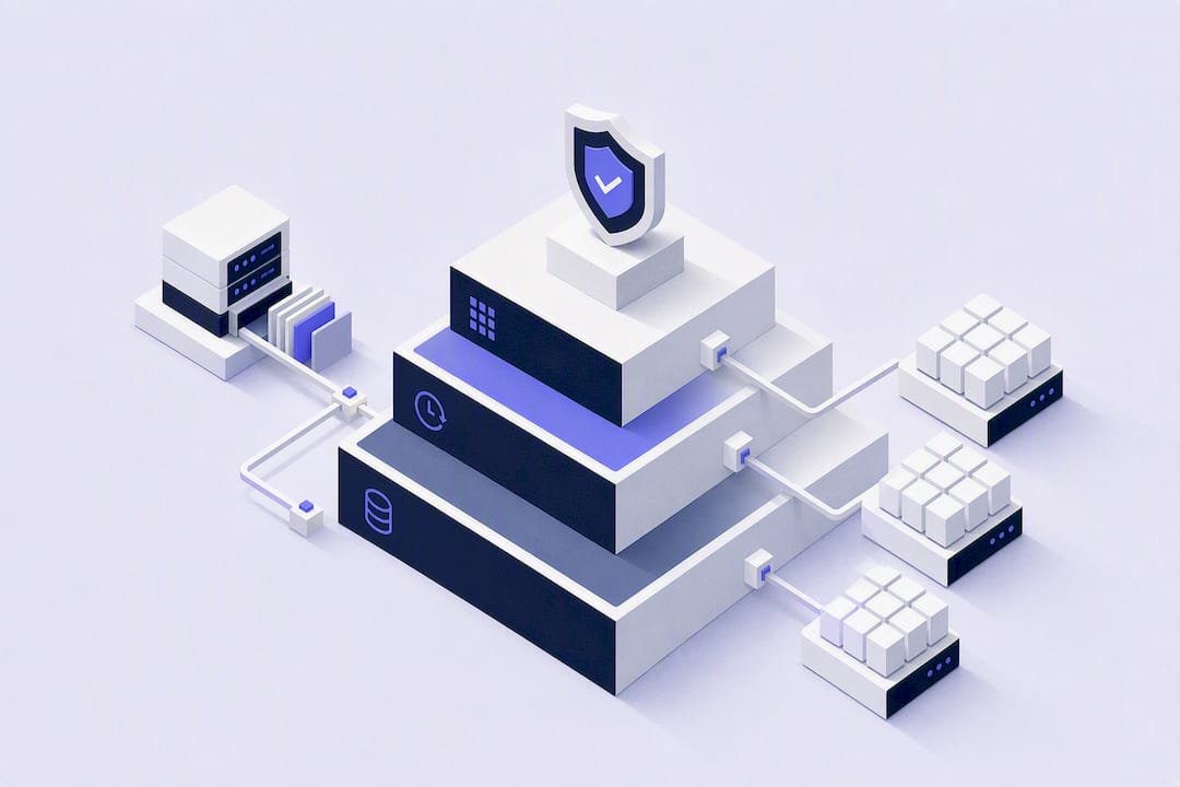 Isometric retention tier matrix title card