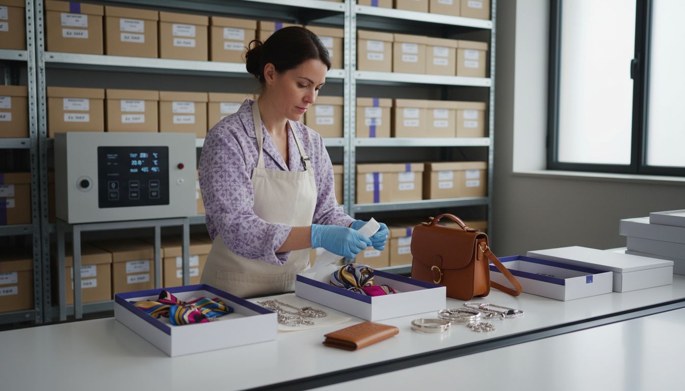 luxury accessory storage