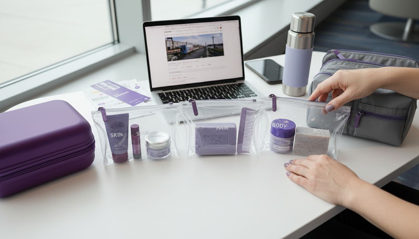 beauty kit organization