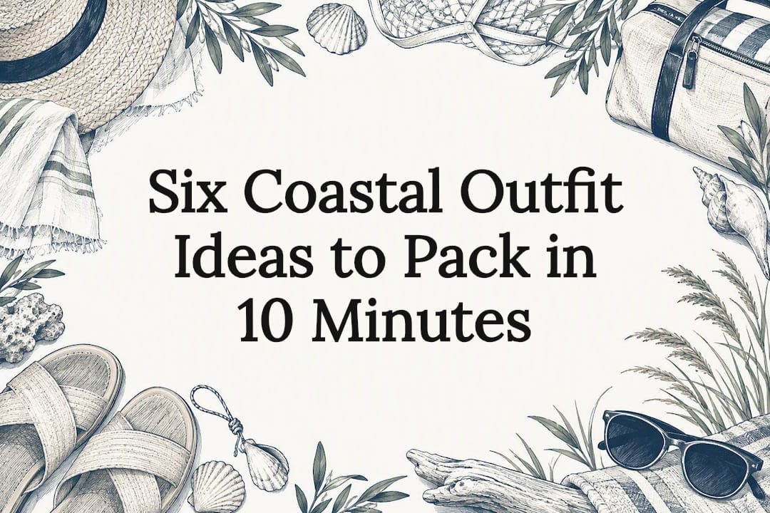Six Coastal Outfit Ideas to Pack in 10 Minutes