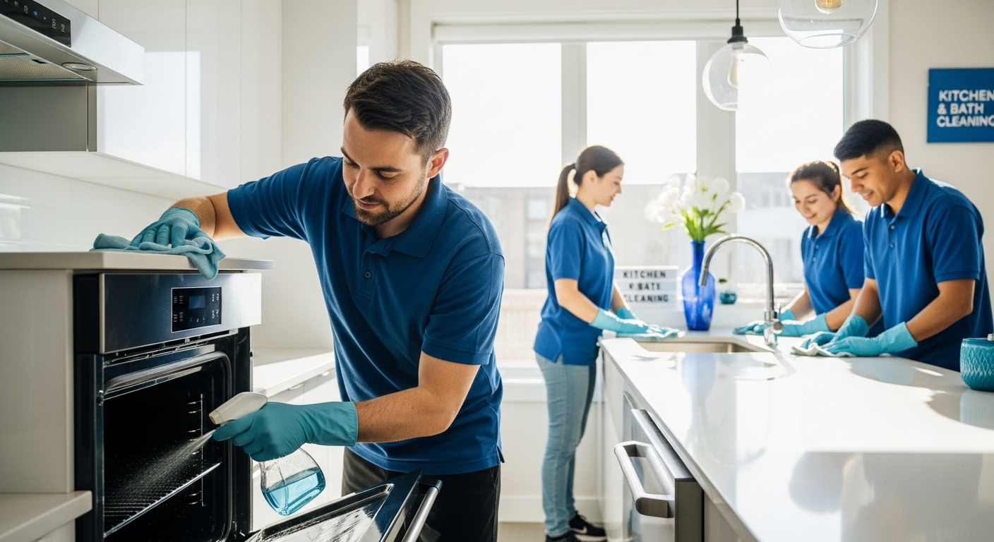 kitchen move-out cleaning